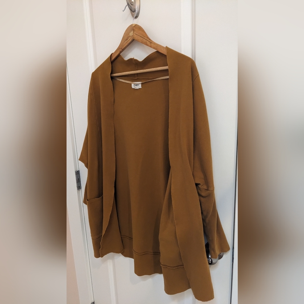Pact Women's Organic Cotton Airplane Wrap Cardigan - Picture 2 of 7